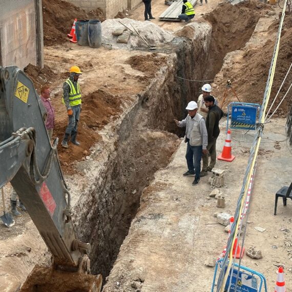 Rehabilitation of sewage network in Darya by Future Builders