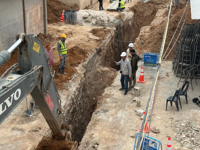 Rehabilitation of sewage network in Darya by Future Builders